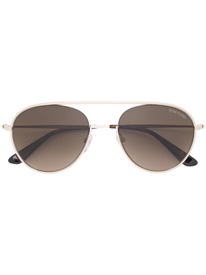 Tom Ford Eyewear Keith 02 Sunglasses - Metallic