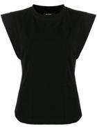 Isabel Marant Cap Sleeve T-shirt - Black