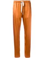 Forte Forte Relaxed Trousers, Women's, Size: I, Yellow/orange, Viscose