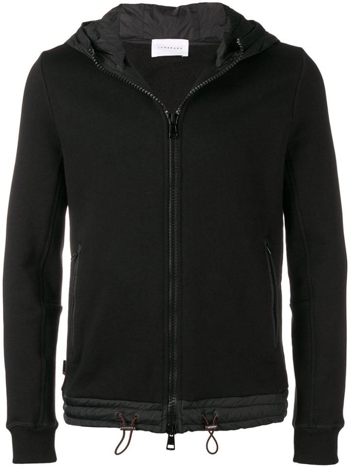 Low Brand Zipped Hoodie - Black