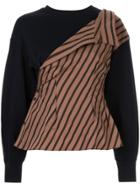 Le Ciel Bleu Shirt Layered Top - Blue