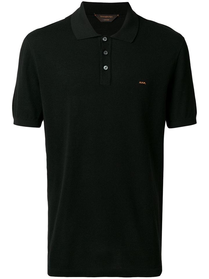 Ermenegildo Zegna Couture Xxx Polo Shirt - Black