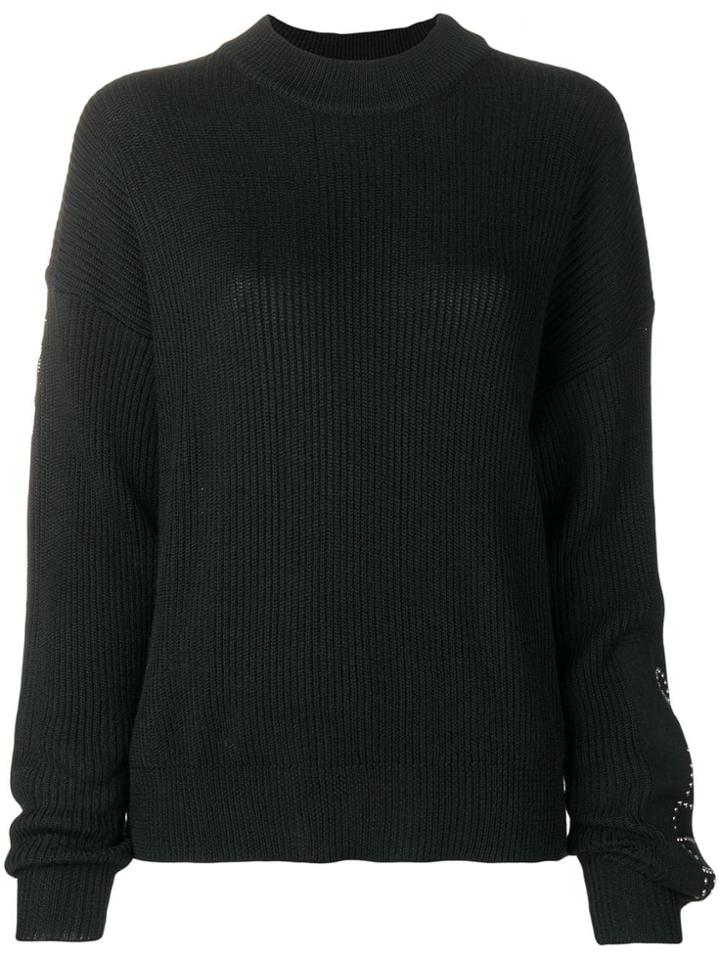 Gaelle Bonheur Long Sleeved Pullover - Black