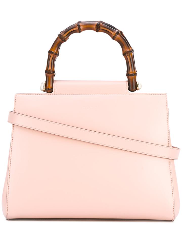 Gucci - Nymphaea Tote Bag - Women - Calf Leather - One Size, Pink/purple, Calf Leather