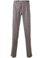 Pt01 Classic Check Trousers - Grey