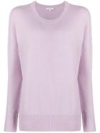 Áeron Pine Loose Fit Jumper - Purple