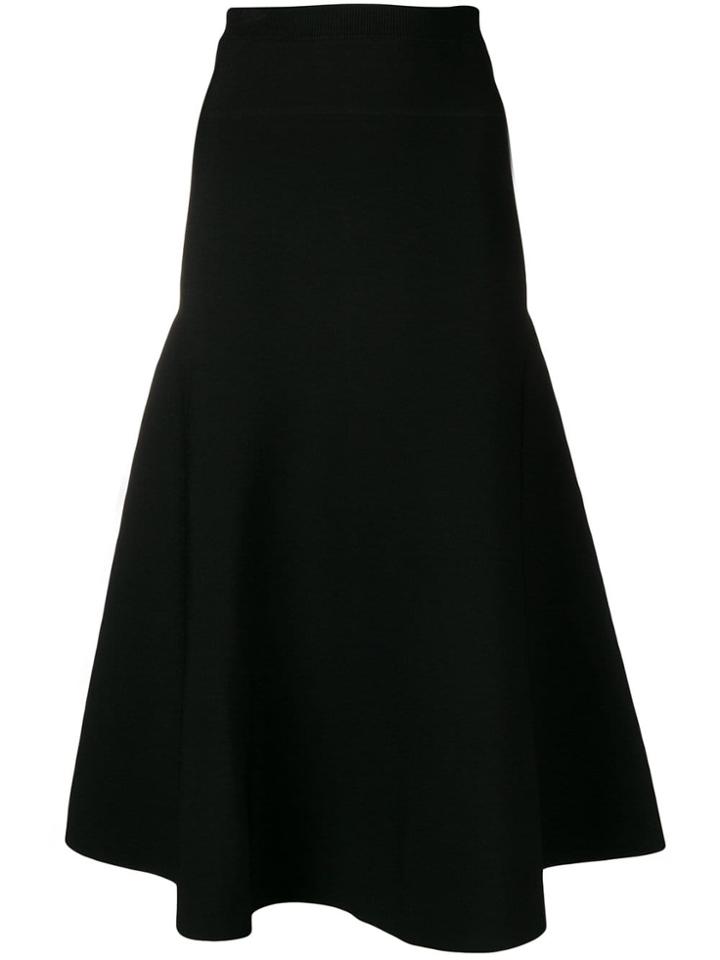 Ports 1961 Midi Full Skirt - Black