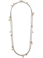 Brunello Cucinelli Spinel Disk Charm Necklace - Gold