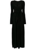 Jil Sander Belt Waist Dress - Black