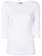 Blanca Ribbed T-shirt - White