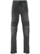Belstaff Ribbed Biker Jeans - Grey