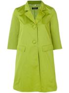 Twin-set Short Sleeve Coat - Green
