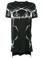 Marcelo Burlon County Of Milan Lightning Print T-shirt - Black