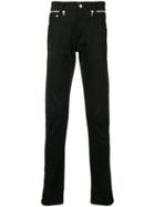 Alexander Mcqueen Zip Detail Skinny Jeans - Black