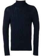 Drumohr Turtleneck Sweater - Blue