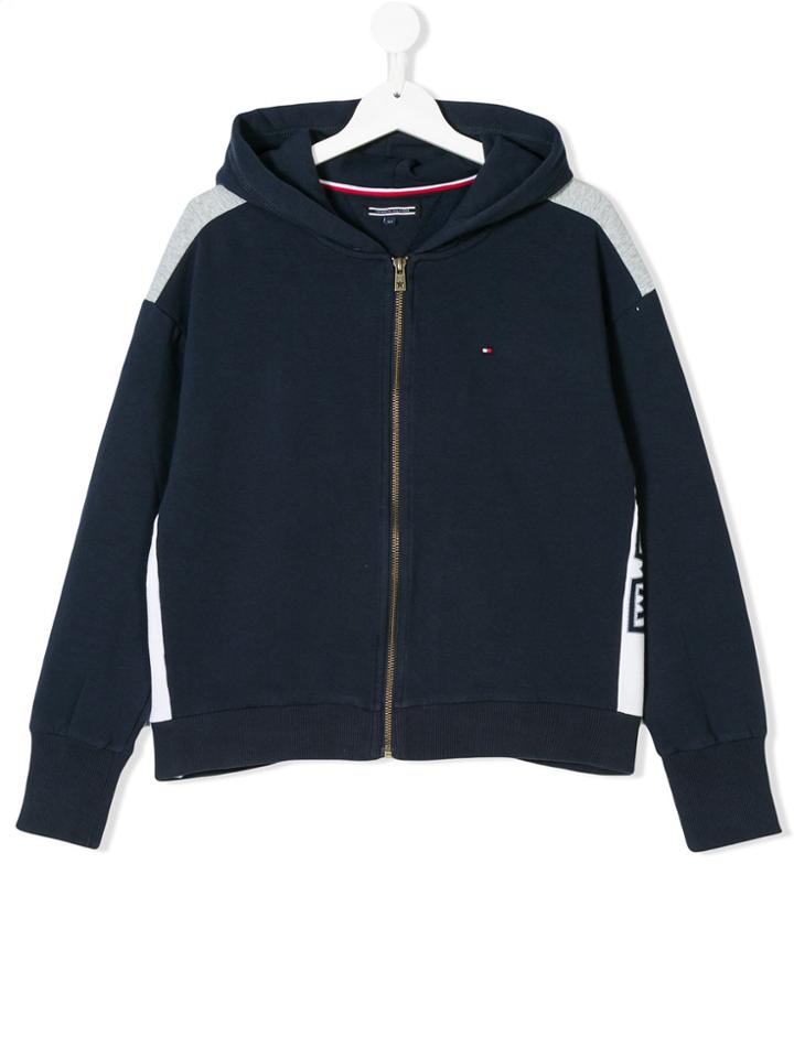 Tommy Hilfiger Junior Teen Zip-up Hoodie - Blue