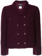 Chanel Vintage Bouclé Jacket - Purple