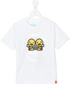 Sugarman Kids Twin Angels Print T-shirt, Boy's, Size: 7 Yrs, White