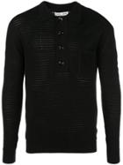 Cmmn Swdn Black Knit Top