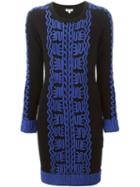 Kenzo Chenille Embroidered Dress