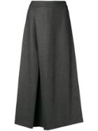 Theory High-waisted Skirt - Grey