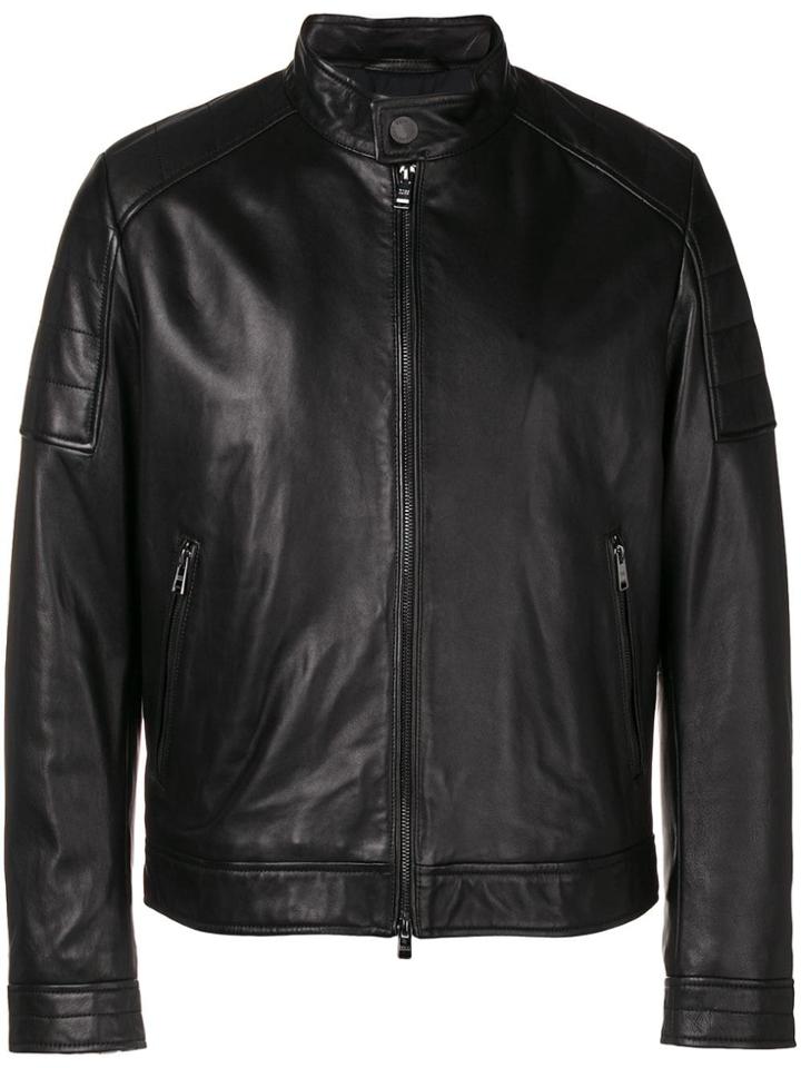 Boss Hugo Boss Zipped-up Jacket - Black