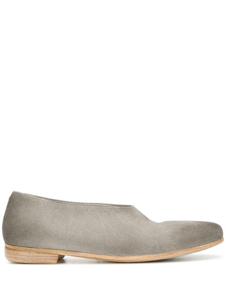 Marsèll Almond Toe Loafers - Grey