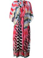 M Missoni Printed Kaftan Dress, Women's, Size: S, Cotton