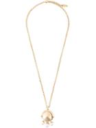Eshvi 'astro' Pendant Necklace, Women's, Metallic