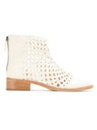 Sarah Chofakian Ankle Boots - White