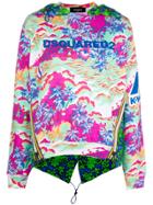 Dsquared2 Logo Patch Sweatshirt - Multicolour