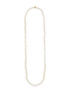 Chanel Vintage Faux Pearl Double Strand Necklace, Women's, White
