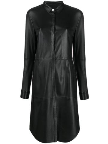 Arma Midi Shirt Dress - Black