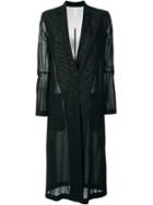 Damir Doma 'johannesburg' Coat, Women's, Size: Medium, Black, Cotton
