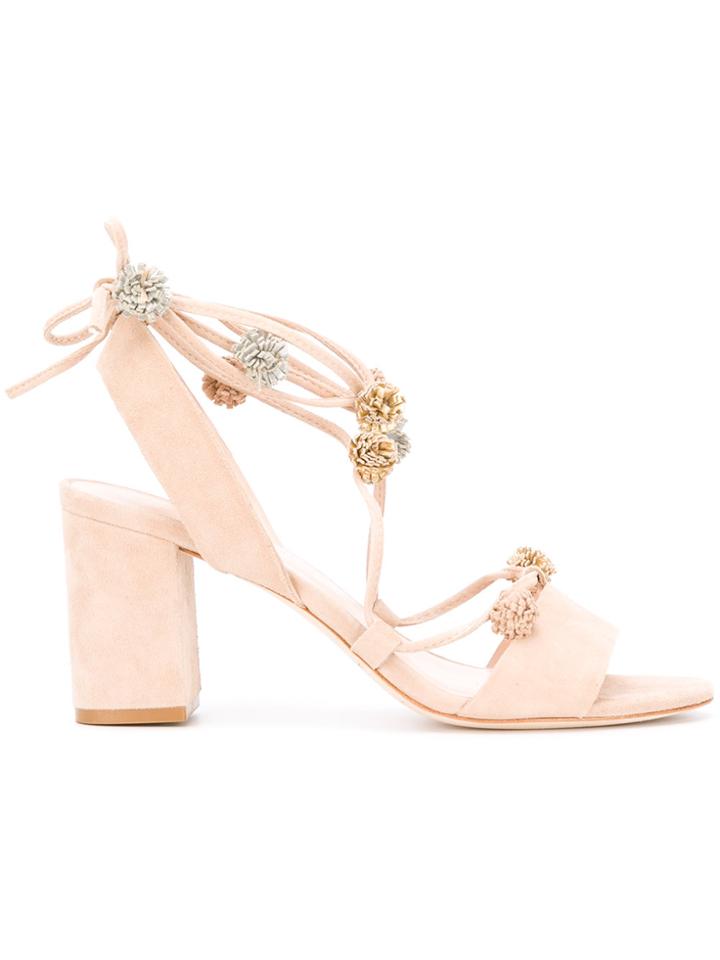Loeffler Randall Bea Sandals - Nude & Neutrals