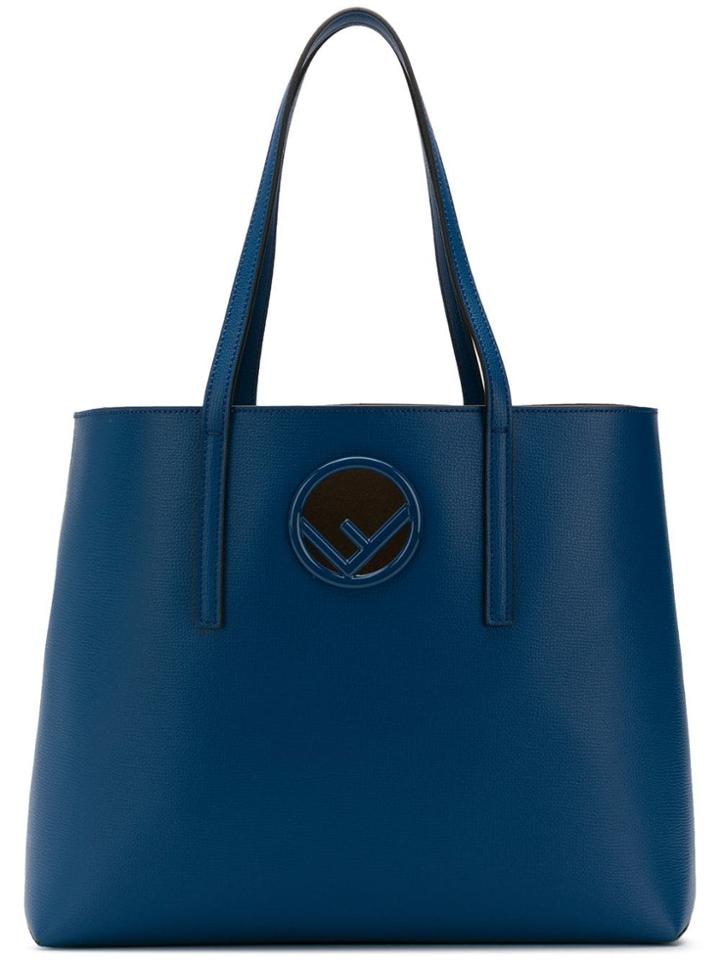 Fendi Ff Tote Bag - Blue