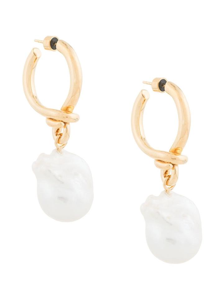 Eye M By Ileana Makri Drop Earring - Gold