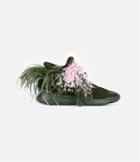 Christopher Kane Feather High-top Sneakers