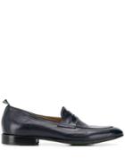 Green George Slip-on Loafers - Blue