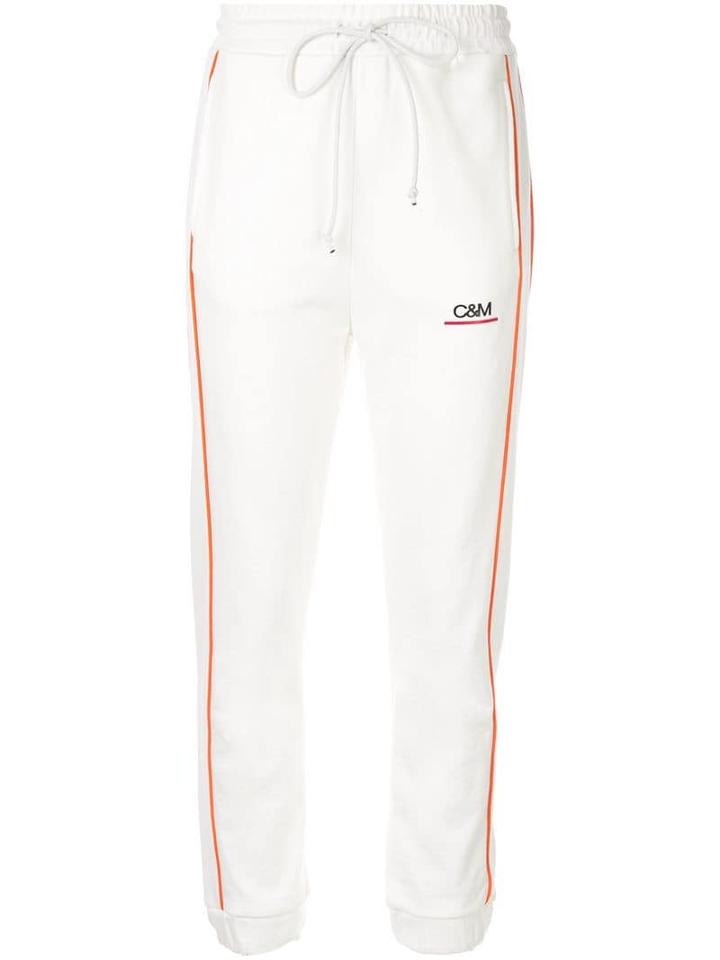 Camilla And Marc Wynn Piping Track Pants - White