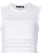 Thakoon Addition Knitted Cropped Tank