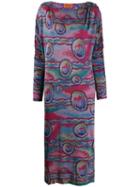 Missoni Pre-owned Printed Mini Dress - Blue