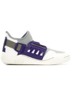 Lanvin Panelled Sneakers - White