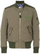 Junya Watanabe Comme Des Garçons Man Quilted Back Bomber Jacket -