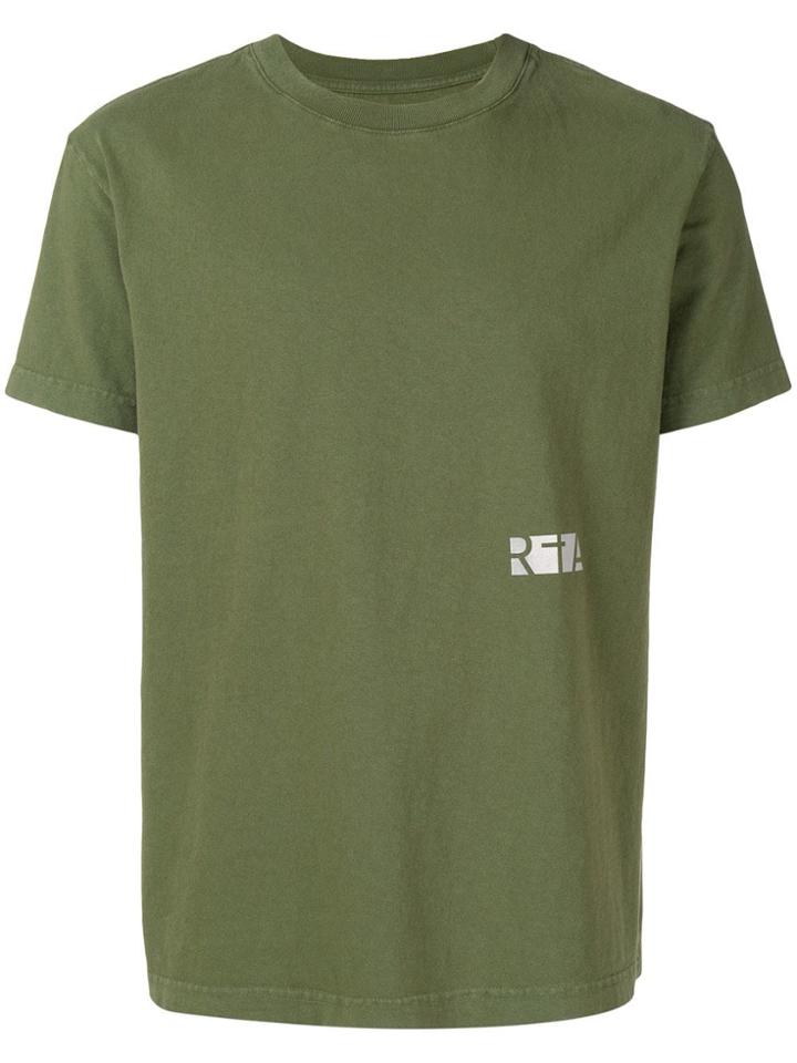 Rta Logo Print T-shirt - Green