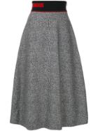 Fendi Glen Plaid Skirt - Grey