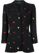 Alexander Mcqueen 'obsession' Fil Coupe Jacket