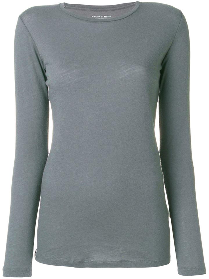 Majestic Filatures Camiseta Top - Grey