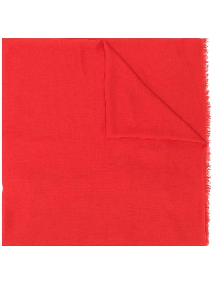M Missoni Embroidered Logo Scarf