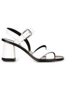 Jil Sander Strappy Sandals, Women's, Size: 40, White, Leather